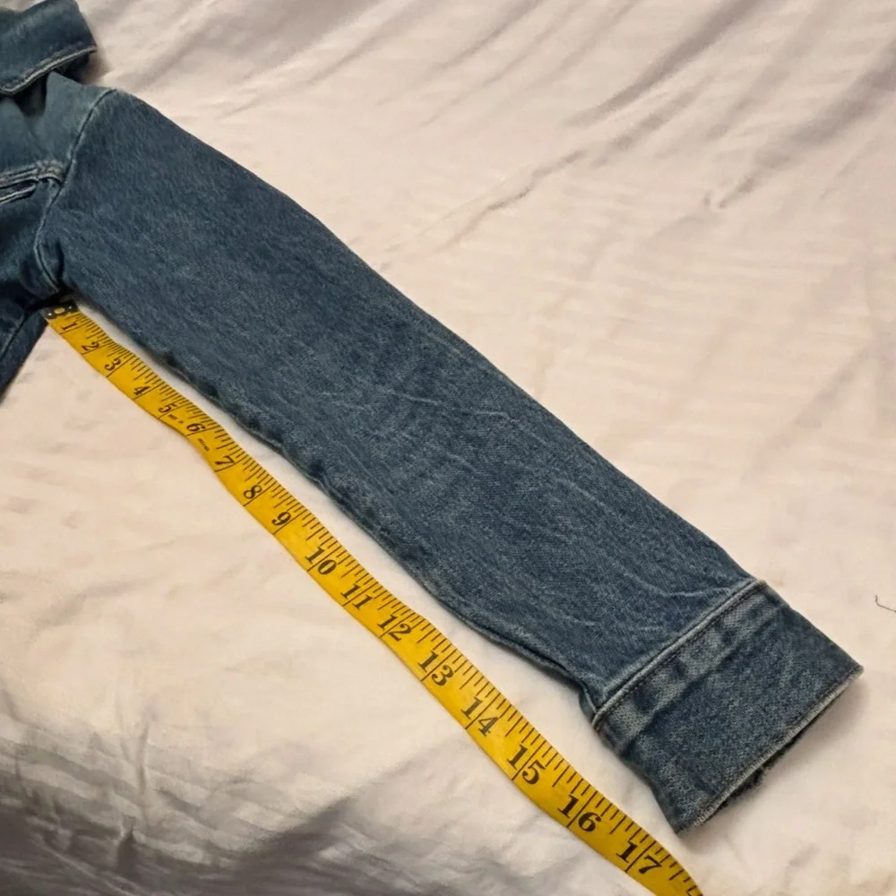 Wrangler Icons Jacket Womens Size XS Regular Fit Rigid Denim Jean Western 124WJ - Picture 14 of 16